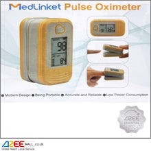 Load image into Gallery viewer, Medlinket Pulse Oximeter Saturation SPO2 Heart Rate Monitor NEW - AZeeMall