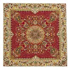 Load image into Gallery viewer, Square Afshari Red Termeh Tablecloth – 100×100 cm – Traditional Termeh Textile - AZeeMall