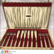 Load image into Gallery viewer, Purcell Set of Attractive Silver Plated Fish Cutlery - AZeeMall