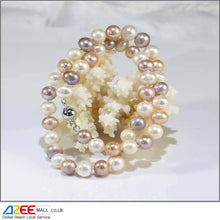 Load image into Gallery viewer, Elegant Natural Real Cultured Freshwater Pearl Jewellery Set - AZeeMall