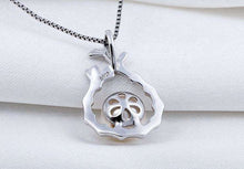 Load image into Gallery viewer, Antique Classic Tree Branch Sterling Silver Pearl Pendant With Chain - AZeeMall