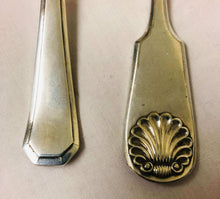 Load image into Gallery viewer, Antique Silver Plated Serving Large Serving Fork & Spoon - AZeeMall