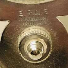 Load image into Gallery viewer, Silver plated salt and pepper shakers with mustard pot, spoon and stand - AZeeMall