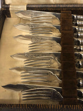 Load image into Gallery viewer, Set of Lovely Vintage Silver-Plated Cutlery with Bakelite Handles - AZeeMall