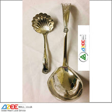 Load image into Gallery viewer, Two Antique Very Pretty Silver Plated Ladles - AZeeMall