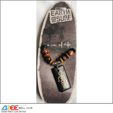 Load image into Gallery viewer, Vegan Black Sea Rectangular Shape Pendant Necklace (N10) - AZeeMall