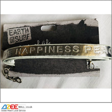 Load image into Gallery viewer, Vegan Happiness Leather Bracelet (B6) - AZeeMall