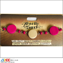 Load image into Gallery viewer, Vegan Pink and Cream Chain Bead Bracelet (B9) - AZeeMall