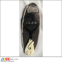 Load image into Gallery viewer, Vegan Sea Tapered Shape White Pendant Necklace (N11) - AZeeMall