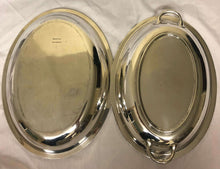 Load image into Gallery viewer, Lovely Antique Silver Plated Lidded Dish-Hand Engraved Foliate Design - AZeeMall