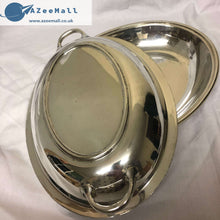 Load image into Gallery viewer, Lovely Antique Silver Plated Lidded Dish-Hand Engraved Foliate Design - AZeeMall