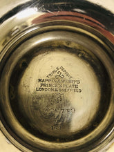 Load image into Gallery viewer, Mappin and Webb Princes Silver-Plated Round Basket With Swing handle Vintage - AZeeMall
