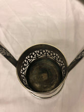 Load image into Gallery viewer, Antique Silver-Plated Bottle Holder with handle - AZeeMall