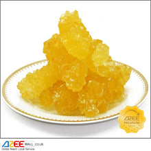 Load image into Gallery viewer, Saffron Rock Candy Sugar (Nabat) - AZeeMall
