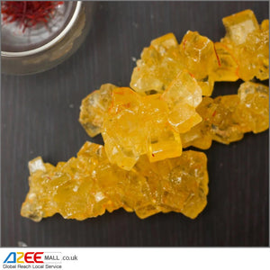 Saffron Rock Candy Sugar (Nabat) - AZeeMall