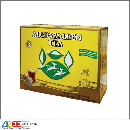 Alghazaleen (Do Ghazal) Tea Bags Pure Ceylon Cardamom, 100 pc - AZeeMall