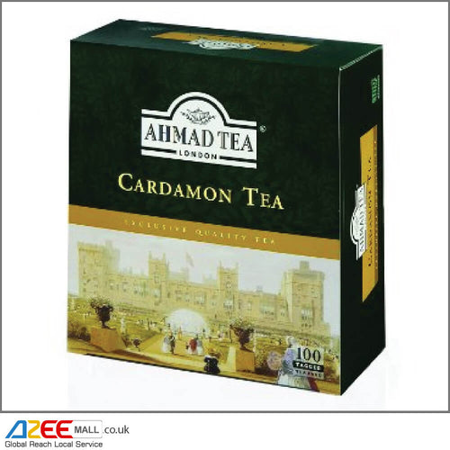 Ahmad Cardamom Tea Bags, 100pc - AZeeMall