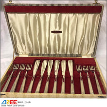 Load image into Gallery viewer, Purcell Set of Attractive Silver Plated Fish Cutlery - AZeeMall
