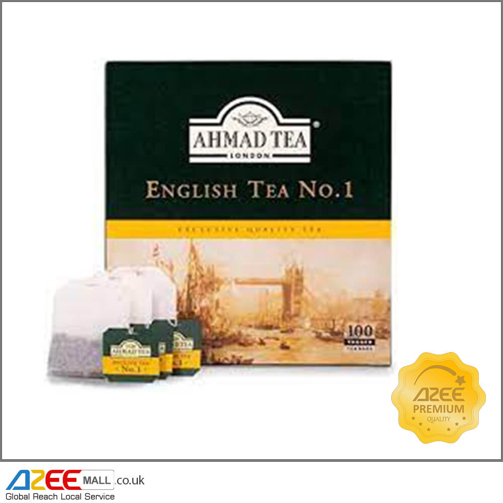 Ahmad English Tea Bags, 100pc - AZeeMall