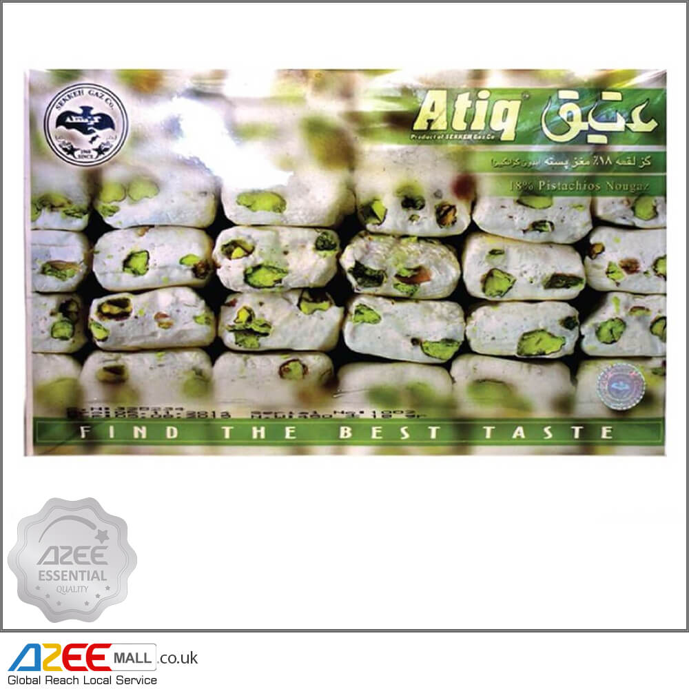 Gaz Candy Nougat with 18% Pistachio, 450g - AZeeMall