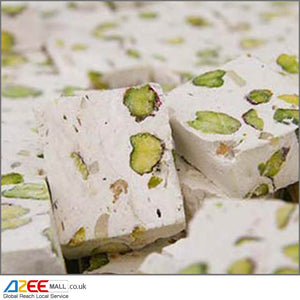 Gaz Candy Nougat with 28% Pistachio and Almonds (Individual Packed), 450g - AZeeMall