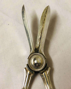 Vintage Lily of the Valley Silver-plated Grape Scissors - AZeeMall