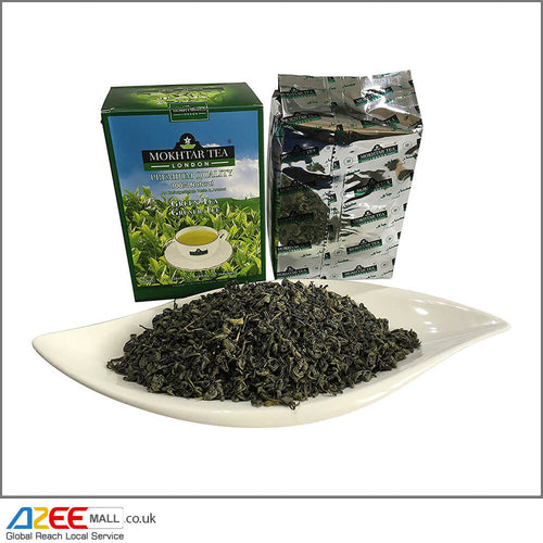 Pure Grade Sencha Leaf Green Loose Tea 100% Natural (Mokhtar), 500g - AZeeMall