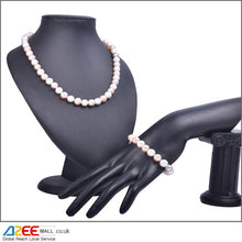 Load image into Gallery viewer, High Quality Freshwater Pearl Jewellery Set - AZeeMall
