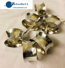 Load image into Gallery viewer, Vintage Silver-Plated Napkin Rings - Set of 6 - AZeeMall
