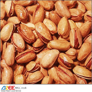 Pistachios (Roasted, Lemon with Shell), 400g - AZeeMall