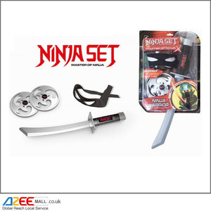 Ninja Eye-Mask, Ninja Sword & Ninja - AZeeMall