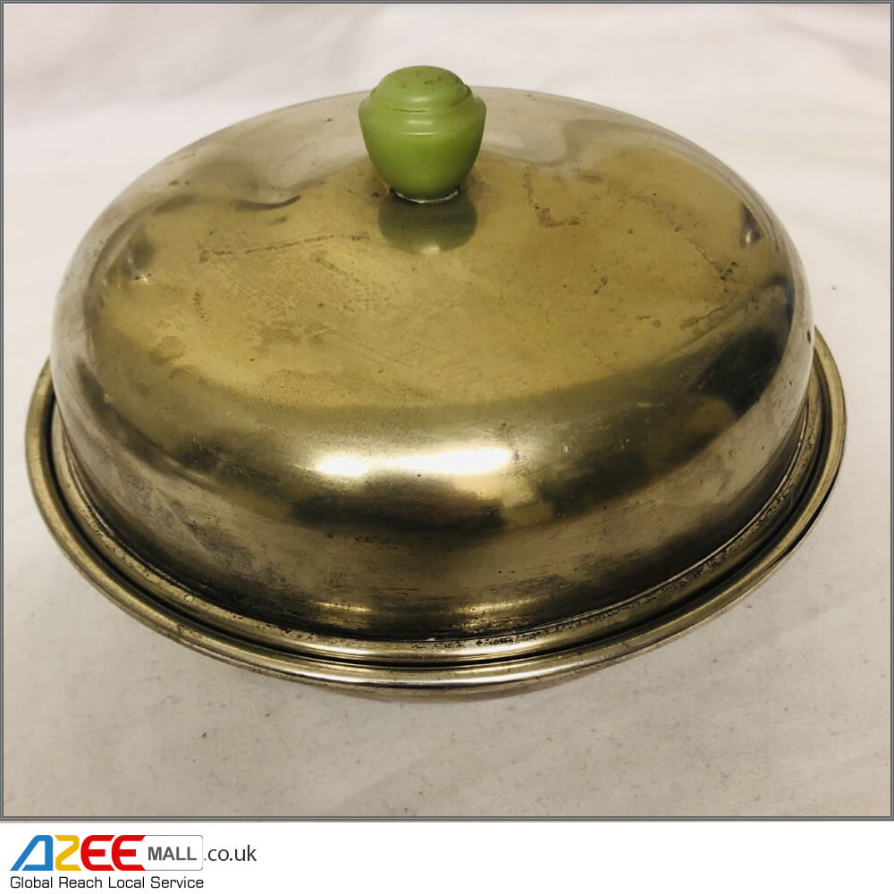 Silver-Plated Lidded Muffin Dish/Warming Dish Retro English Tableware - AZeeMall