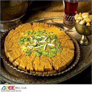 Sohan Saffron Toffee Board Glazed Nuts Topping Sugar-Free (Sohan Takht), 420g - AZeeMall