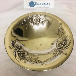 Fabulous Victorian Silver-Plated Fruit Bowl Antique - AZeeMall