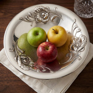 Fabulous Victorian Silver-Plated Fruit Bowl Antique