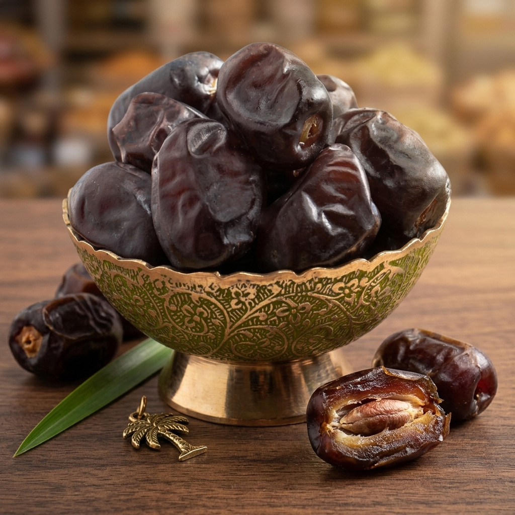 Premium Fresh Mazafati Dates – Soft & Juicy Dark Dates (800g)