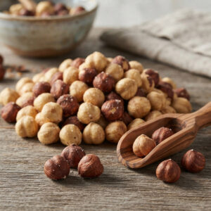 Hazelnuts (Lightly Salted, Roasted) 400g – Crunchy Snack | AZee Quality Products