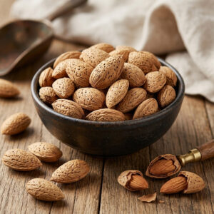 Raw Almonds In Shell 200g – Special Easy Crushed, Natural, Premium Quality