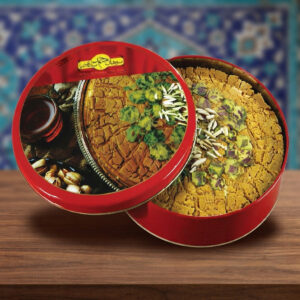 Sohan Saffron Toffee Board with Glazed Nuts Topping (Sohan Takht) – 350g