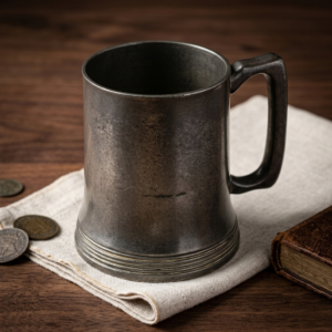 Vintage Pewter Tankard Mug